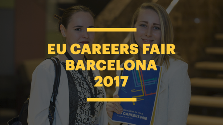 EU Careers Fair 2017 in Barcelona