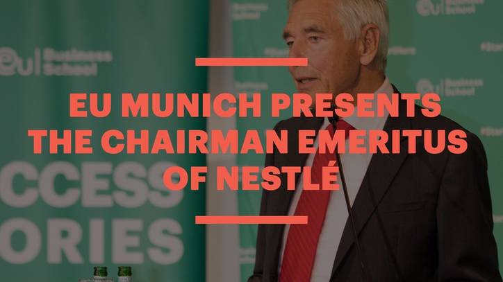 EU Munich Presents the Chairman Emeritus of Nestlé