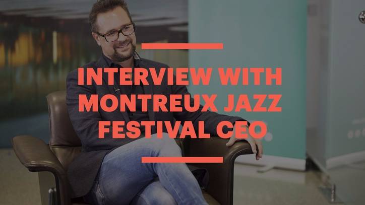 CEO of the Montreux Jazz Festival, Mathieu Jaton