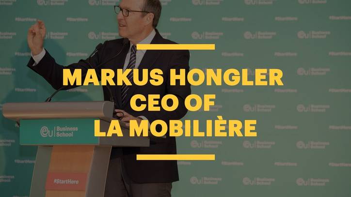 La Mobilière CEO Markus Hongler's Advice to Business School Students