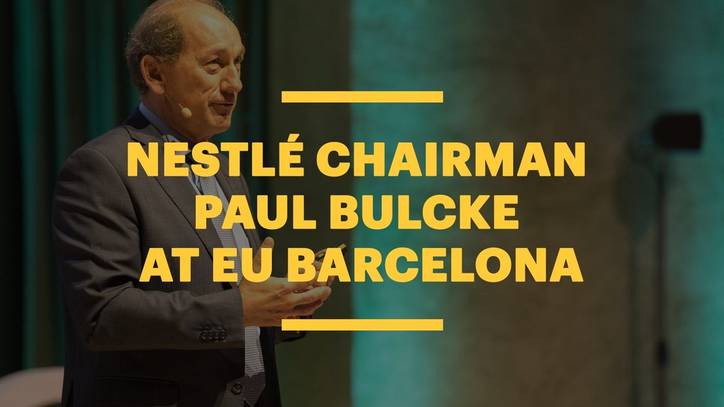 Career Advice from Nestlé Chairman: Paul Bulcke in Conversation with Peter Vanham at EU Barcelona