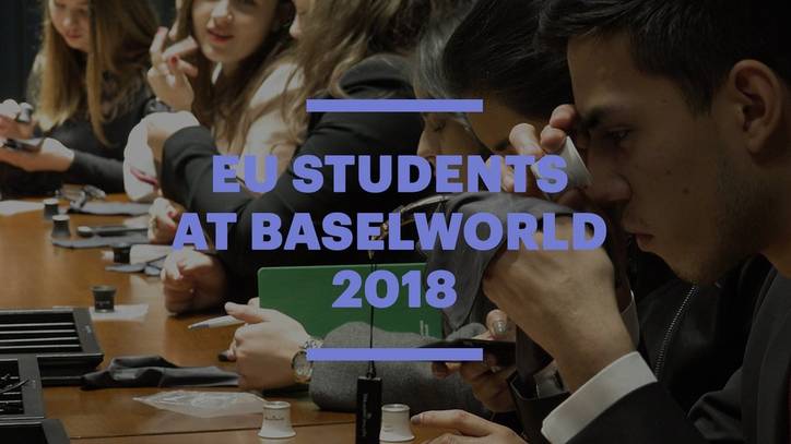 EU Students Experience Luxury Business at Baselworld 2018