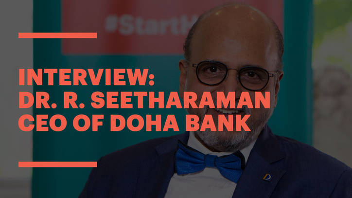 EU Alumnus and CEO of Doha Bank, Dr. R. Seetharaman, on sustainable leadership