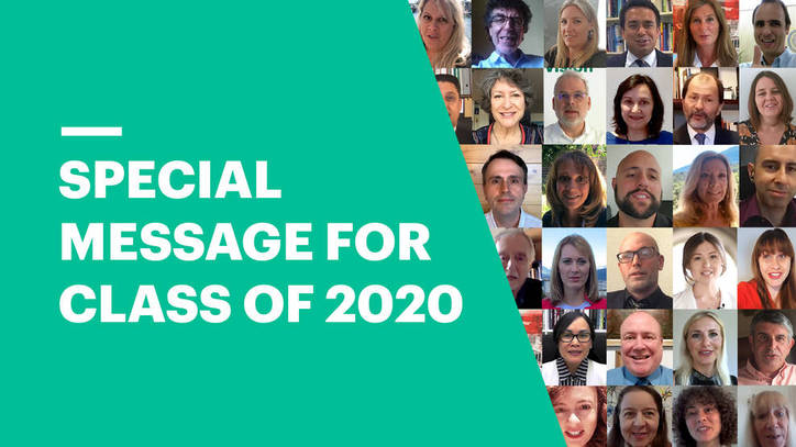 EU Business School Staff Congratulate Class of 2020