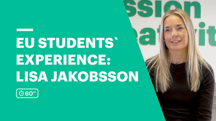 EU Business School Student Testimonial - Lisa Jakobsson from Sweden