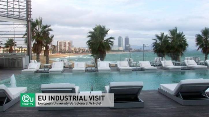 Hotel W - Industrial Visit - International Business School Barcelona, Spain - EU Business School