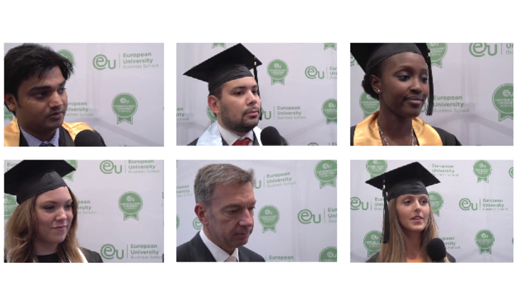 Barcelona Commencement 2013 Post-Ceremony Interviews - EU Business School 