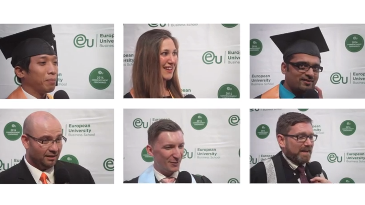 Munich Commencement 2014 Post-Ceremony Interviews - EU Business School