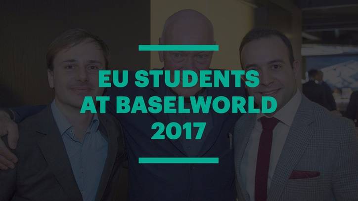 EU students at Baselworld 2017