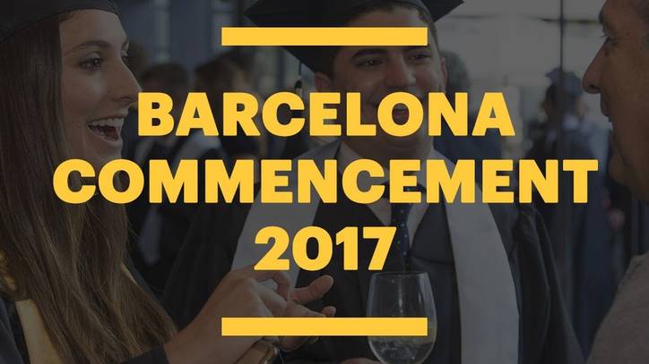 EU Barcelona Commencement Ceremony 2017