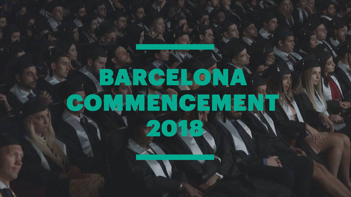 EU Business School Barcelona Graduation Ceremony 2018