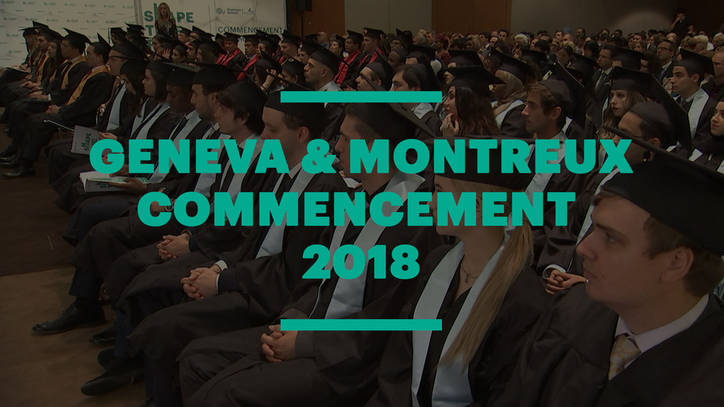 EU Business School Geneva & Montreux Graduation Ceremony 2018