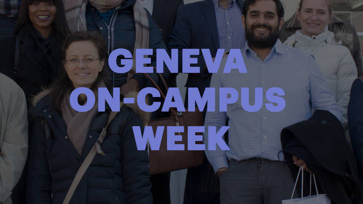 Geneva On-Campus Week