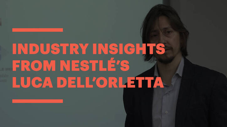 Nestlé’s Luca Dell’Orletta on trends and most wanted skills