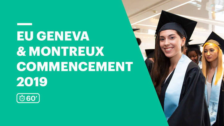 EU Business School Switzerland Commencement Ceremony 2019