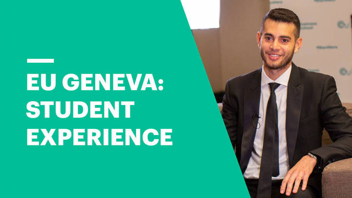 Experience EU Business School Geneva with Amir