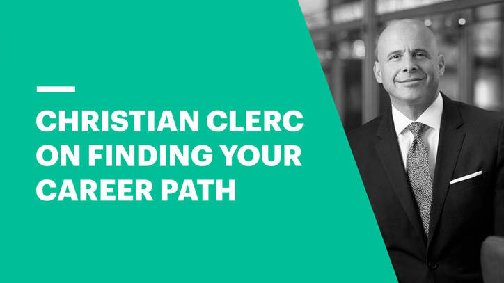 Christian Clerc on Finding Your Career Path 