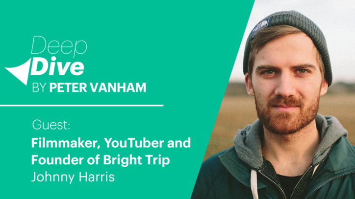Deep Dive With Johnny Harris, filmmaker YouTuber and Founder of Bright Trip