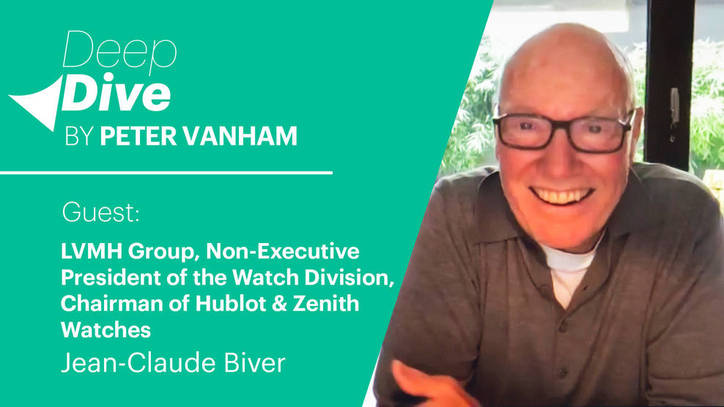Deep Dive with Jean-Claude Biver, LVMH Group, Chairman of Hublot and Zenith watches