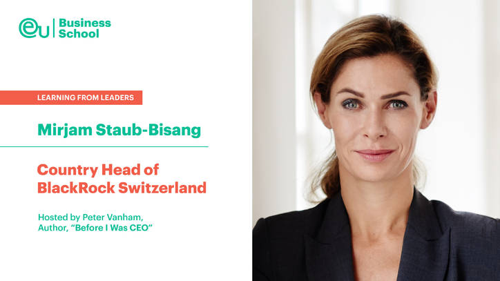 Learning From Leaders: Mirjam Staub-Bisang