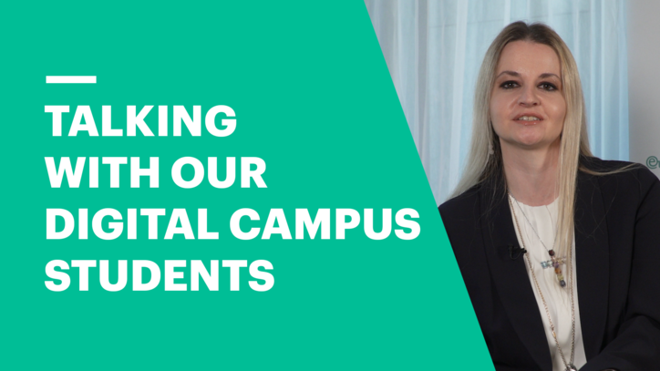 Talking With Our Digital Campus Students | Cédrine Wettengel