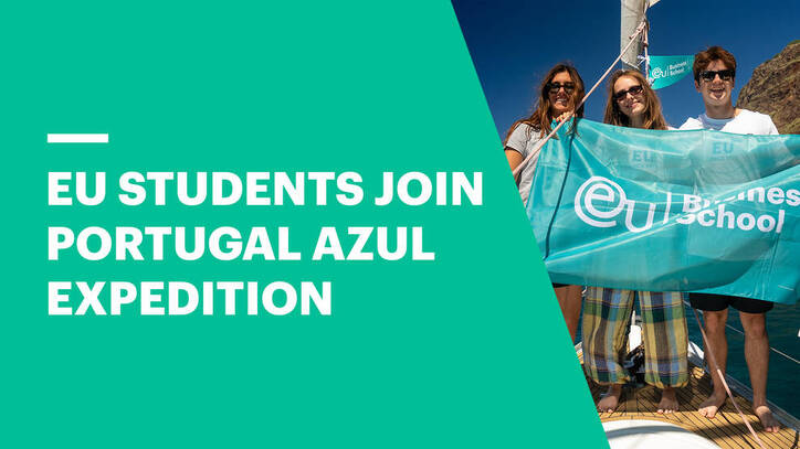 EU students join the Portugal Azul ocean conservation expedition in Madeira