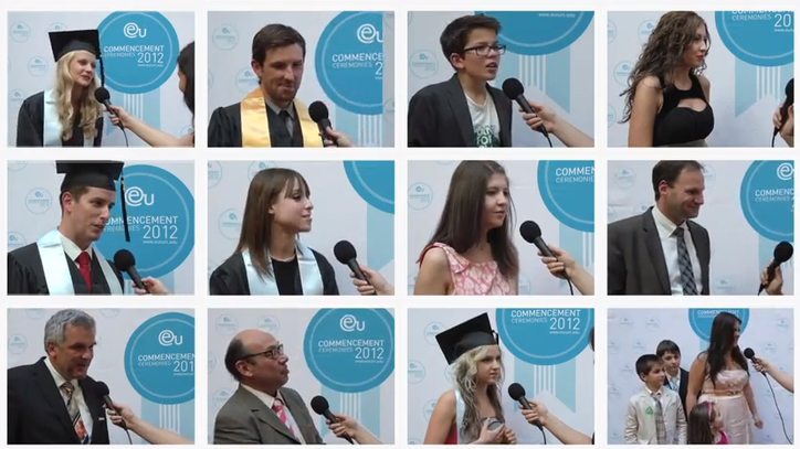 Munich Commencement 2012 Post-Ceremony Interviews - EU Business School