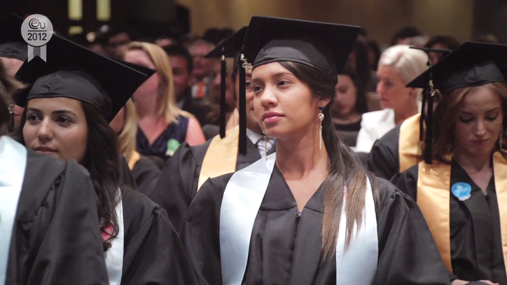 Graduation Ceremony 2012 - International Business School Barcelona, Spain - EU Business School