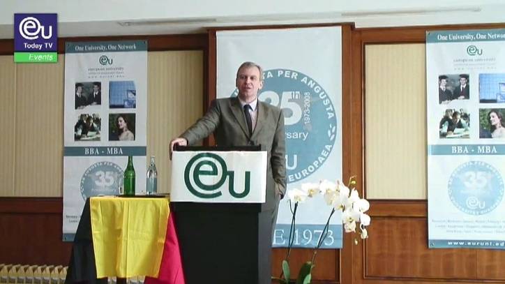 Belgium Prime Minister Mr. Yves Leterme - Graduate College Geneva - EU Business School, Switzerland