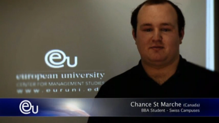 Interview with Bachelor Student - Chance St. Marche