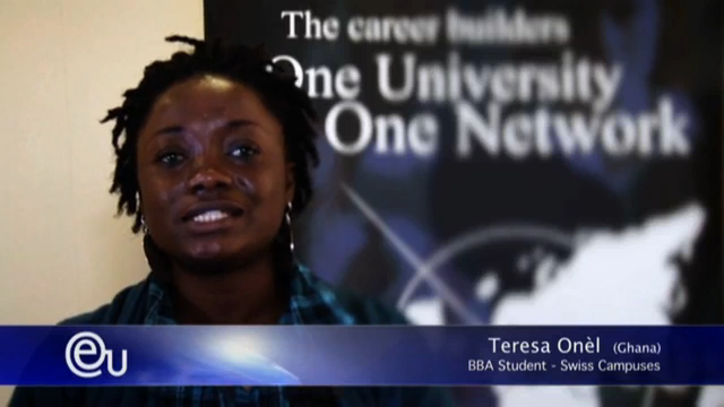 Interview with Bachelor Student - Teresa Onèl - EU Business School Geneva
