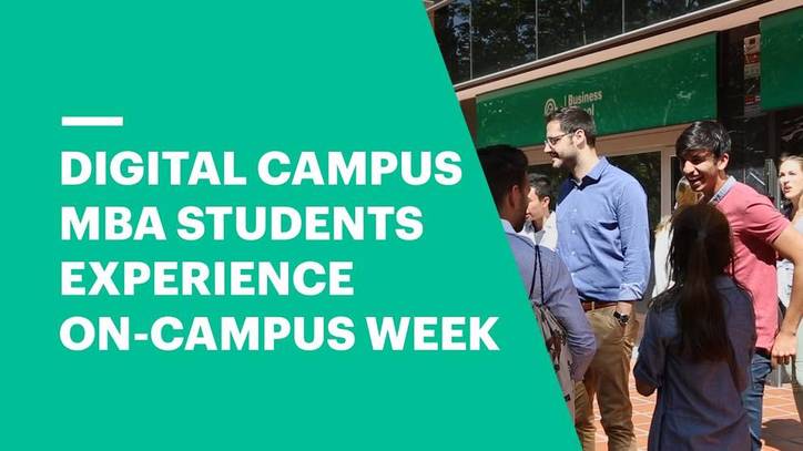 EU’s Digital Campus MBA Students Experience ‘On-Campus Weeks’ in Barcelona, Munich and Geneva