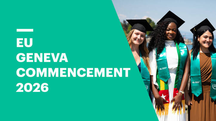 EU Business School Geneva Commencement Ceremony 2026